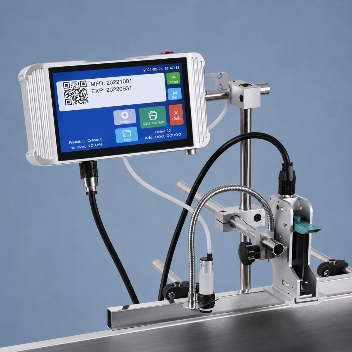 7 inch Display size 12.7mm